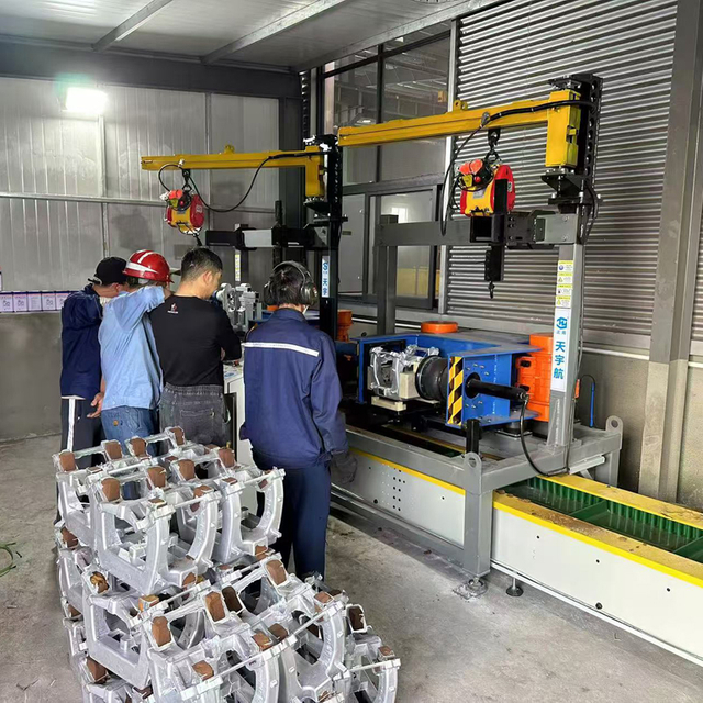 Механирование песчаного ядра